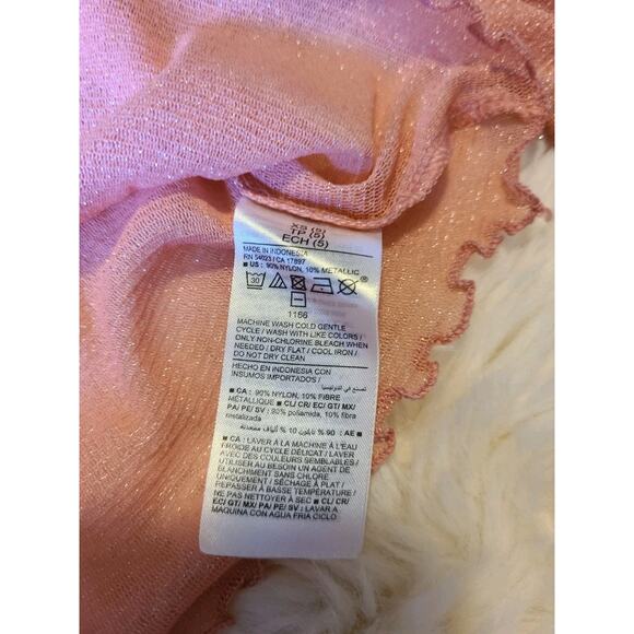 Girls Old Navy Sheer Mesh Long Sleeved Tops Lot Of 2 Size Xs 5 - Picture 3 of 7